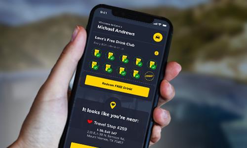 love's travel center app