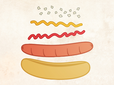 National Hot Dog Day graphic