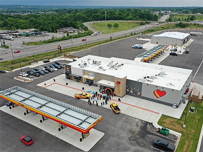 An exterior photo of Store 504 in N. Lima, OH