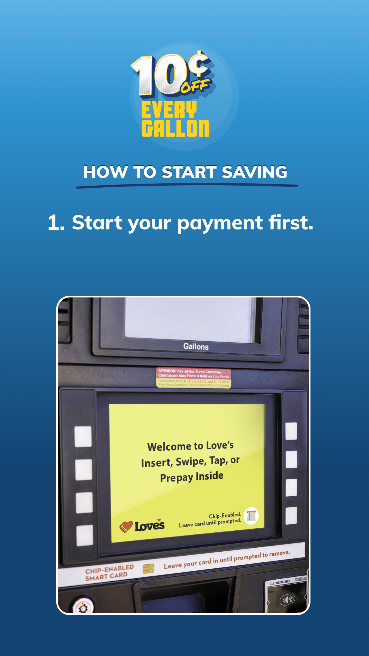 Find Locations & Pay At The Pump With Love's Connect